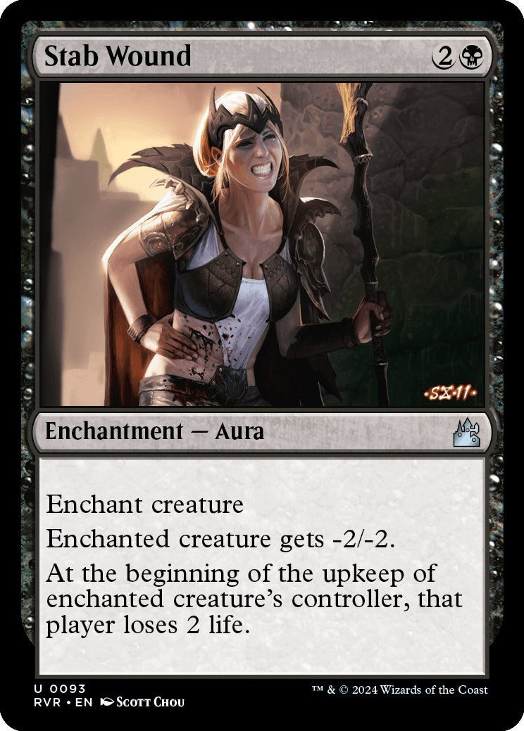 Stab Wound (93) [RVR] - MTG Single