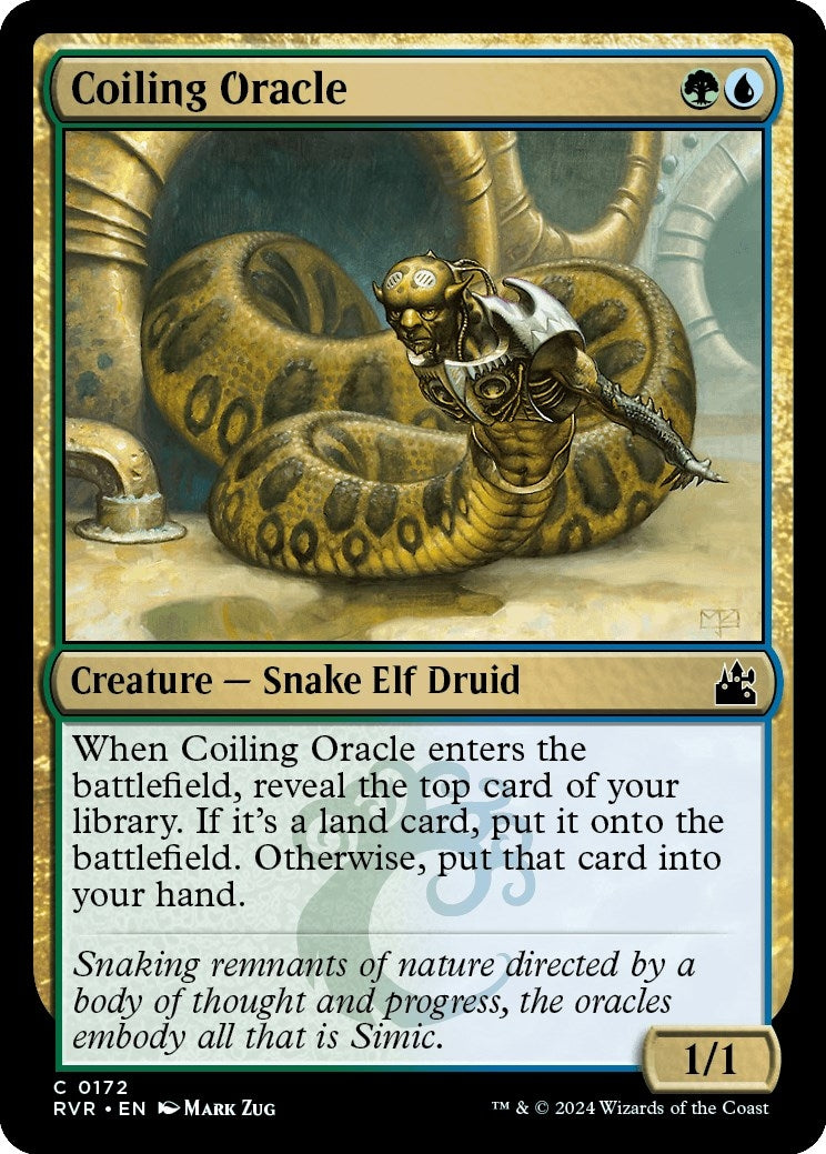 Coiling Oracle (172) [RVR] - MTG Single