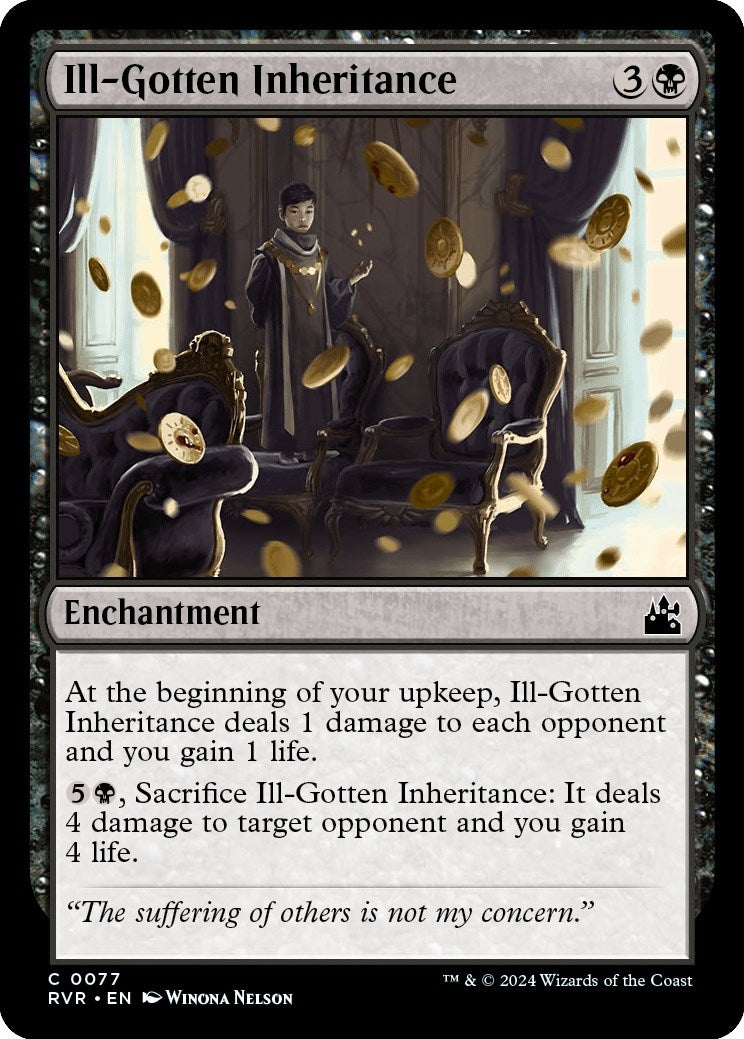 Ill-Gotten Inheritance (77) [RVR] - MTG Single
