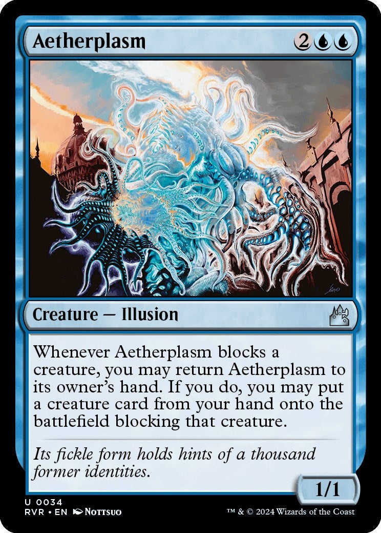 Aetherplasm (34) [RVR] - MTG Single