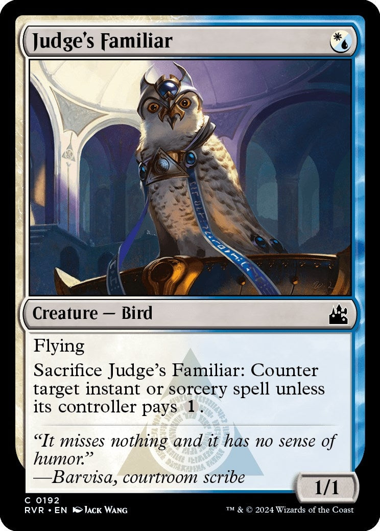 Judge’s Familiar (192) [RVR] - MTG Single