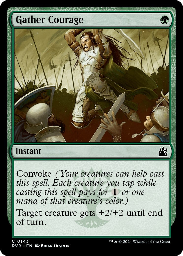 Gather Courage (143) [RVR] - MTG Single