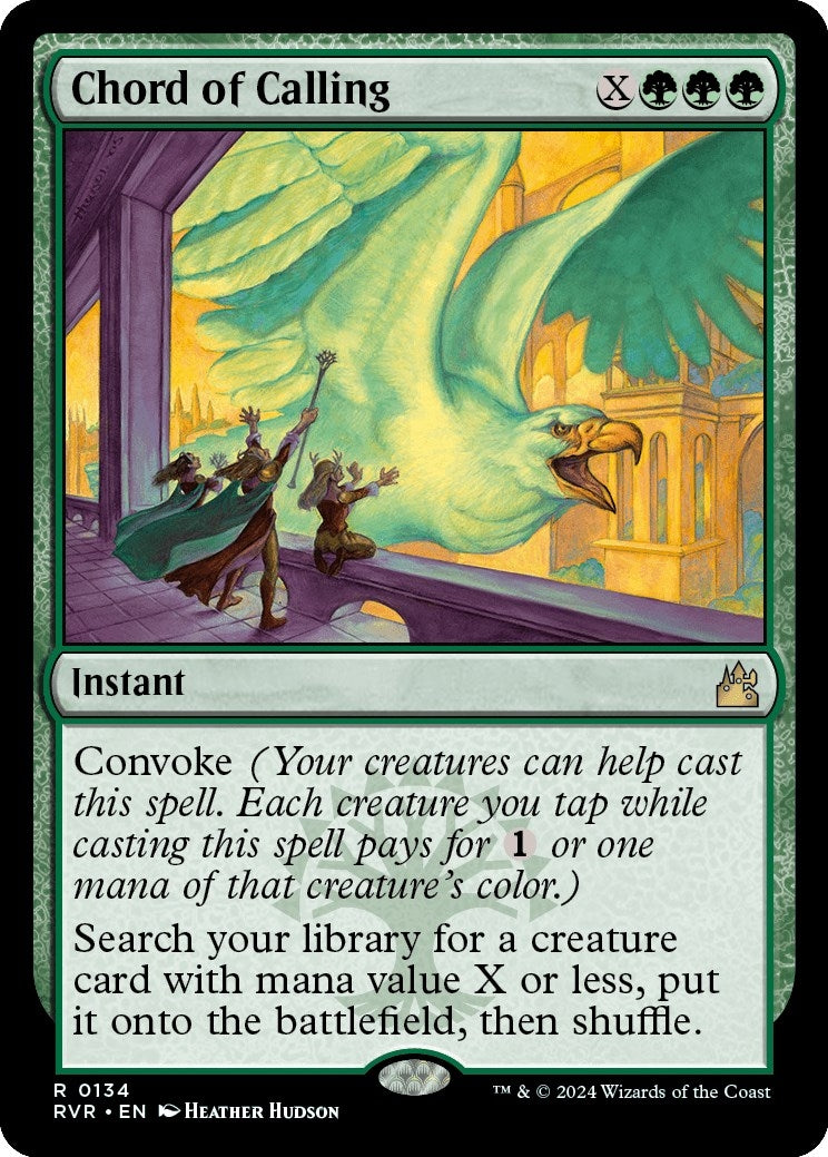 Chord of Calling (134) [RVR] - MTG Single