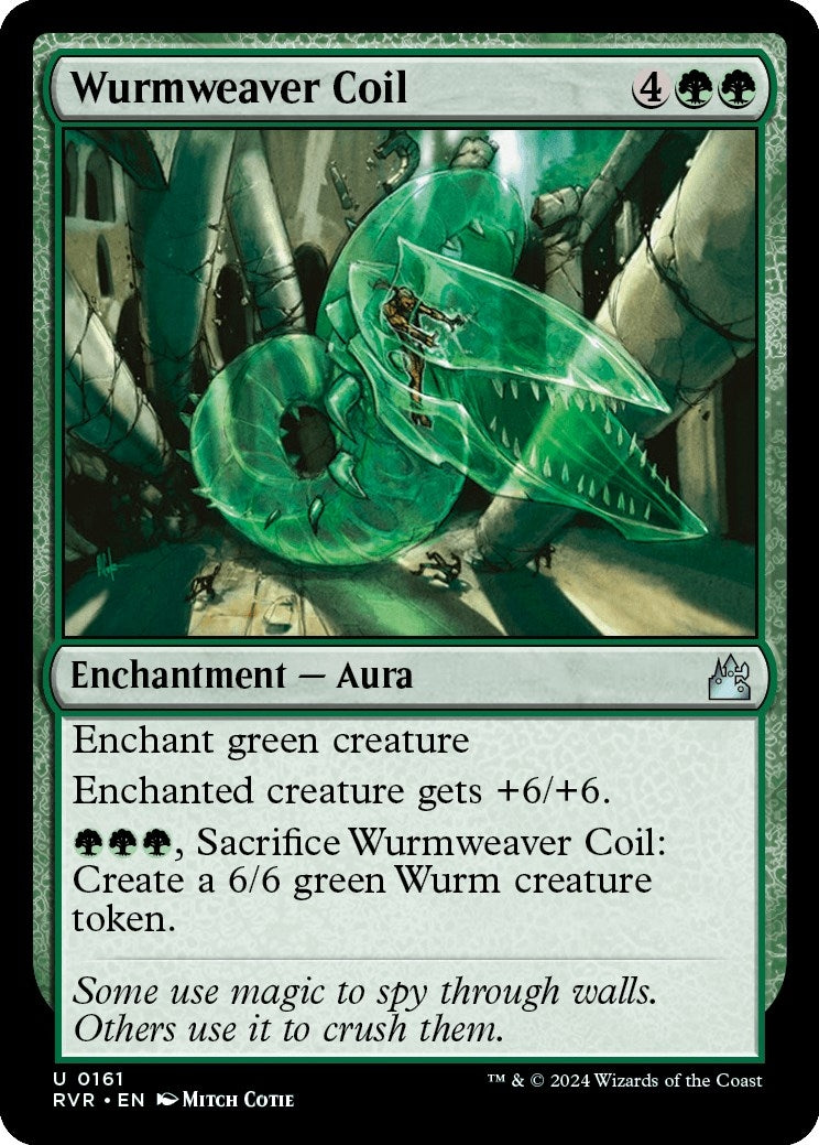 Wurmweaver Coil (161) [RVR] - MTG Single