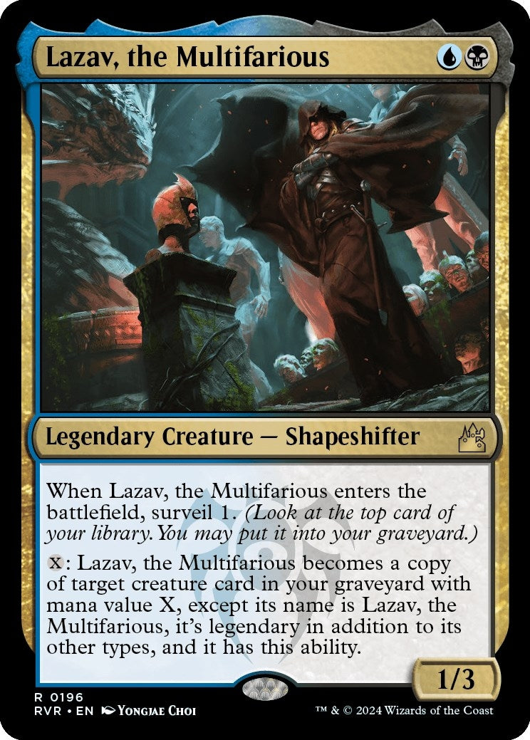 Lazav the Multifarious (196) [RVR] - MTG Single