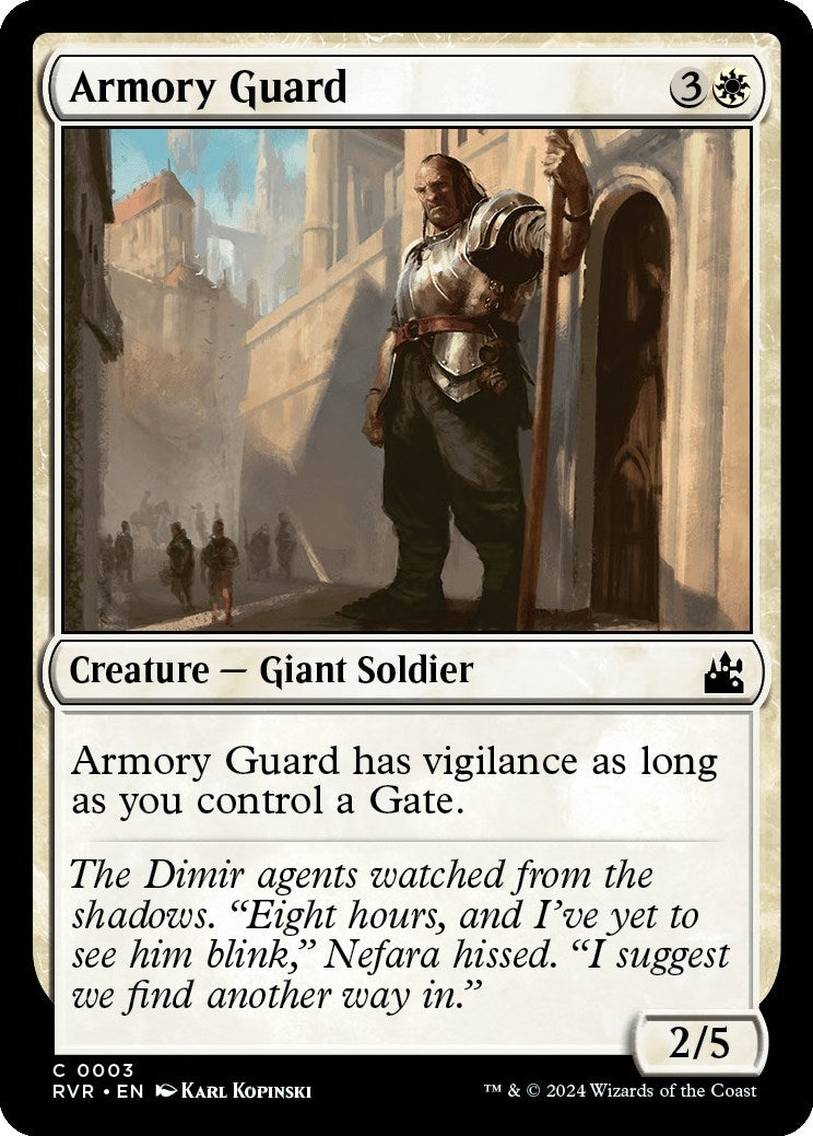 Armory Guard (3) [RVR] - MTG Single