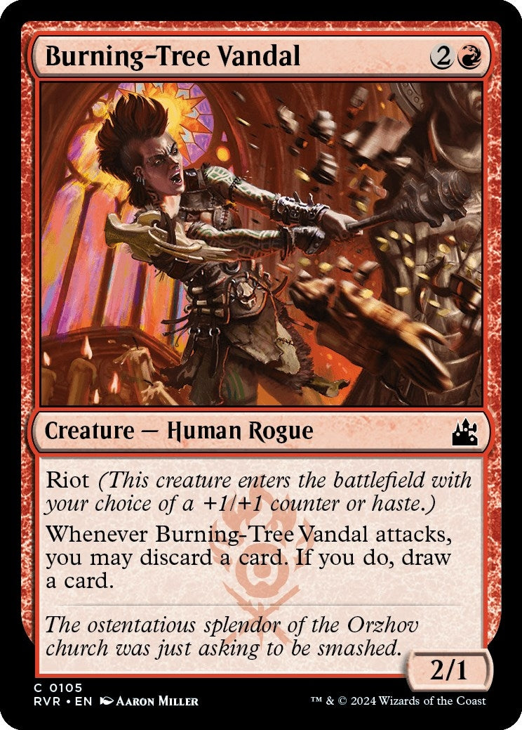 Burning-Tree Vandal (105) [RVR] - MTG Single