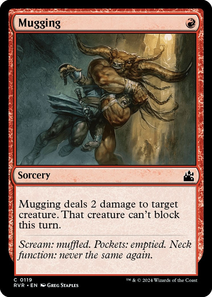 Mugging (119) [RVR] - MTG Single