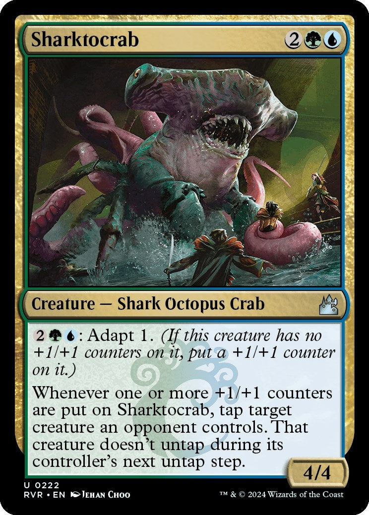 Sharktocrab (222) [RVR] - MTG Single