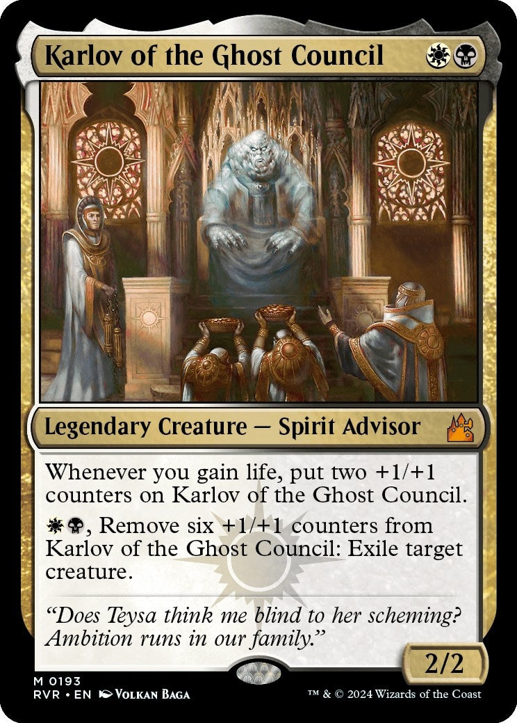 Karlov of the Ghost Council (193) [RVR] - MTG Single