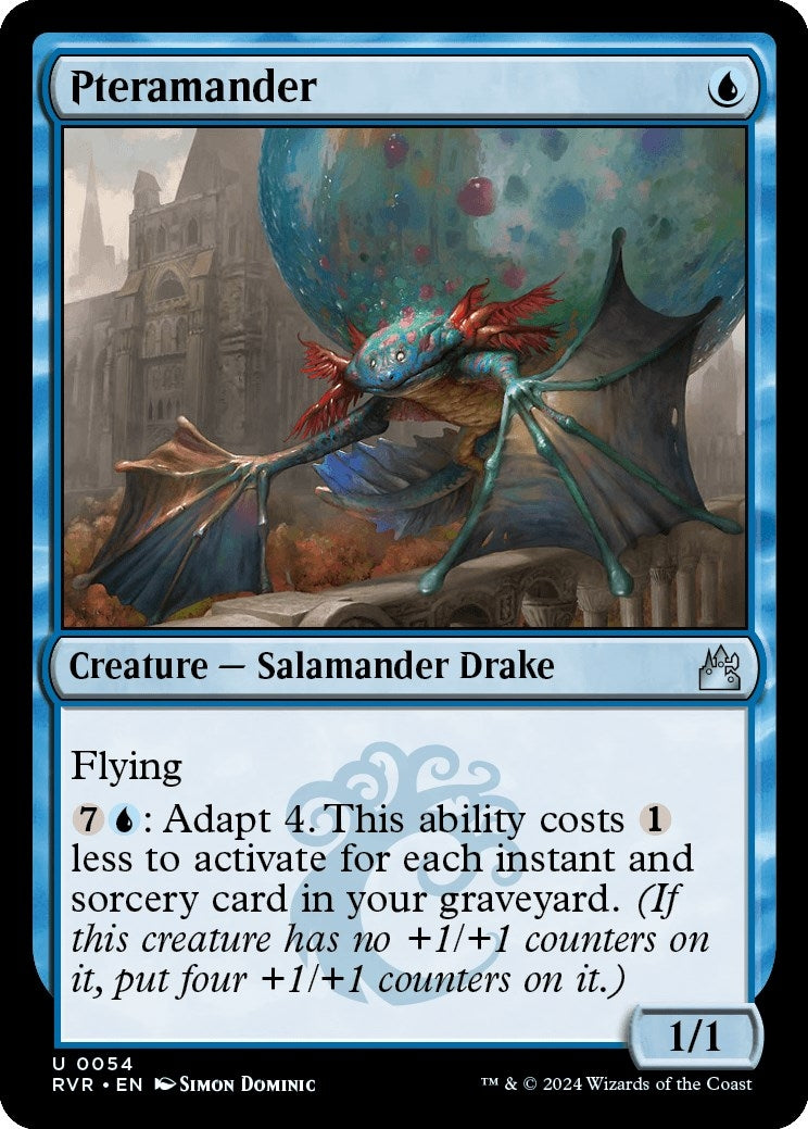 Pteramander (54) [RVR] - MTG Single