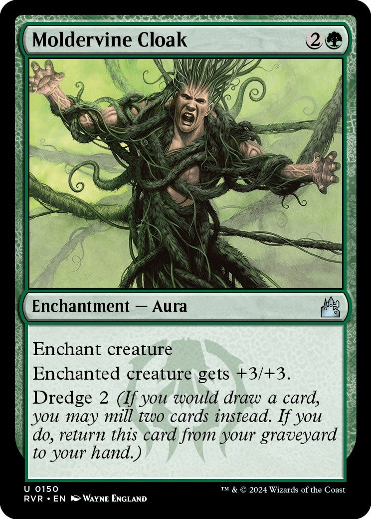 Moldervine Cloak (150) [RVR] - MTG Single