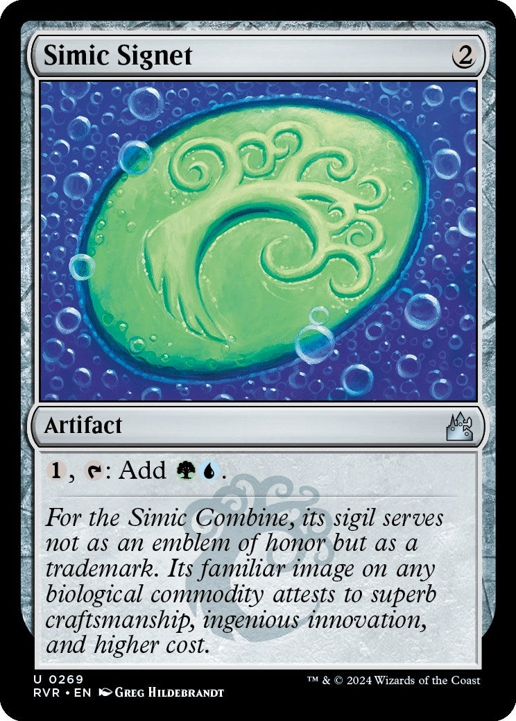 Simic Signet (269) [RVR] - MTG Single