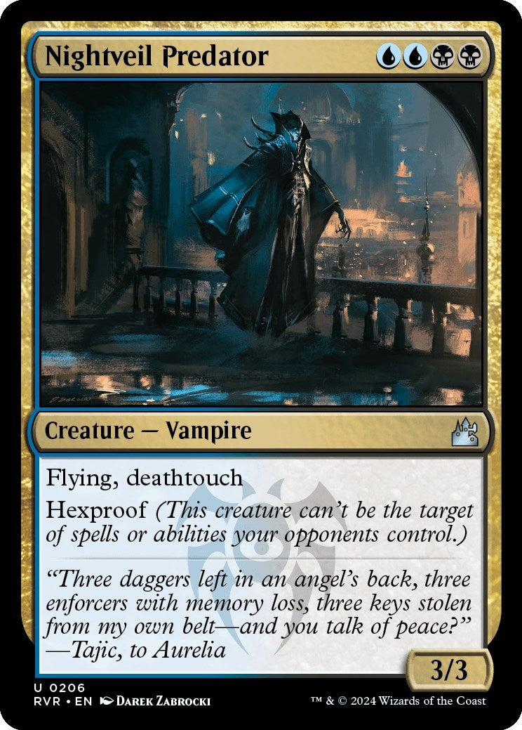 Nightveil Predator (206) [RVR] - MTG Single