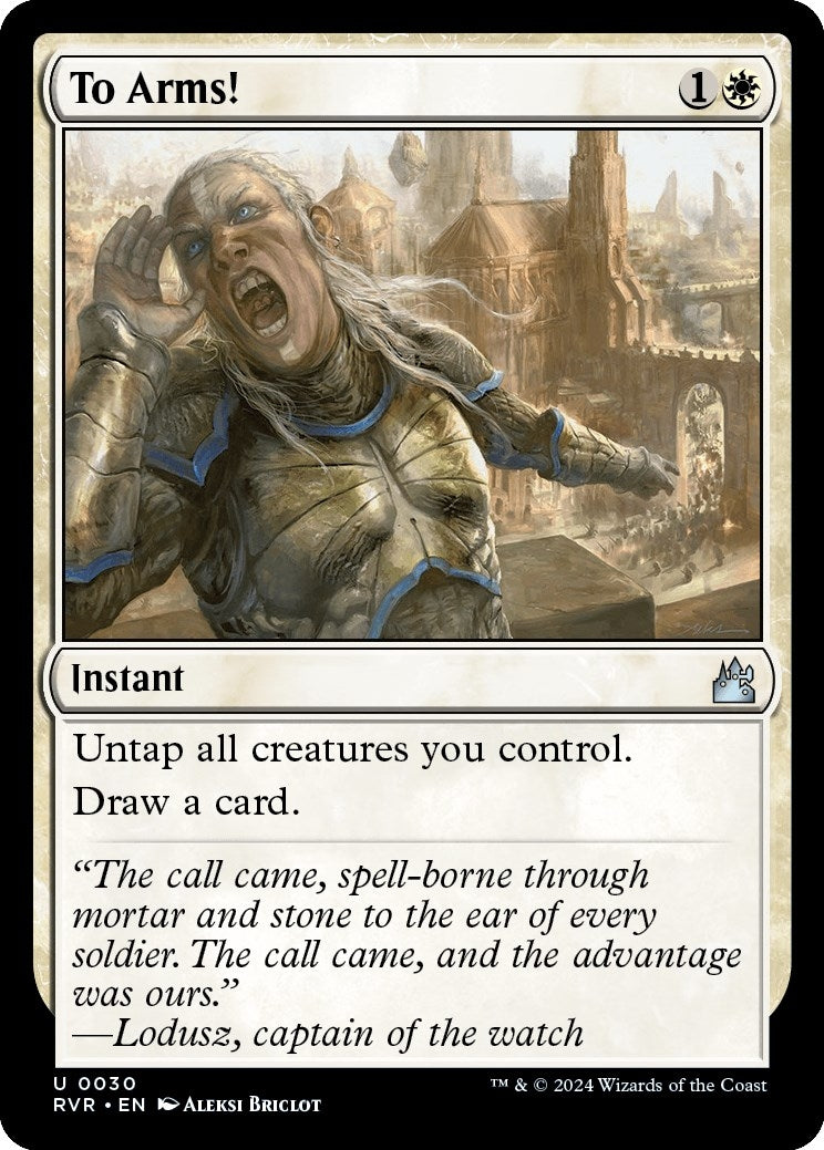To Arms! (30) [RVR] - MTG Single
