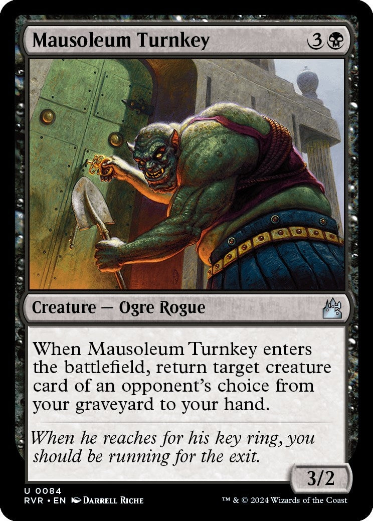 Mausoleum Turnkey (84) [RVR] - MTG Single