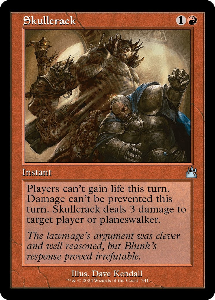 Skullcrack (Retro Frame) (341) [RVR] - MTG Single