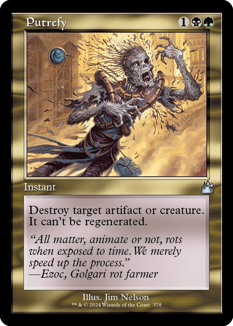 Putrefy (Retro Frame) (378) [RVR] - MTG Single