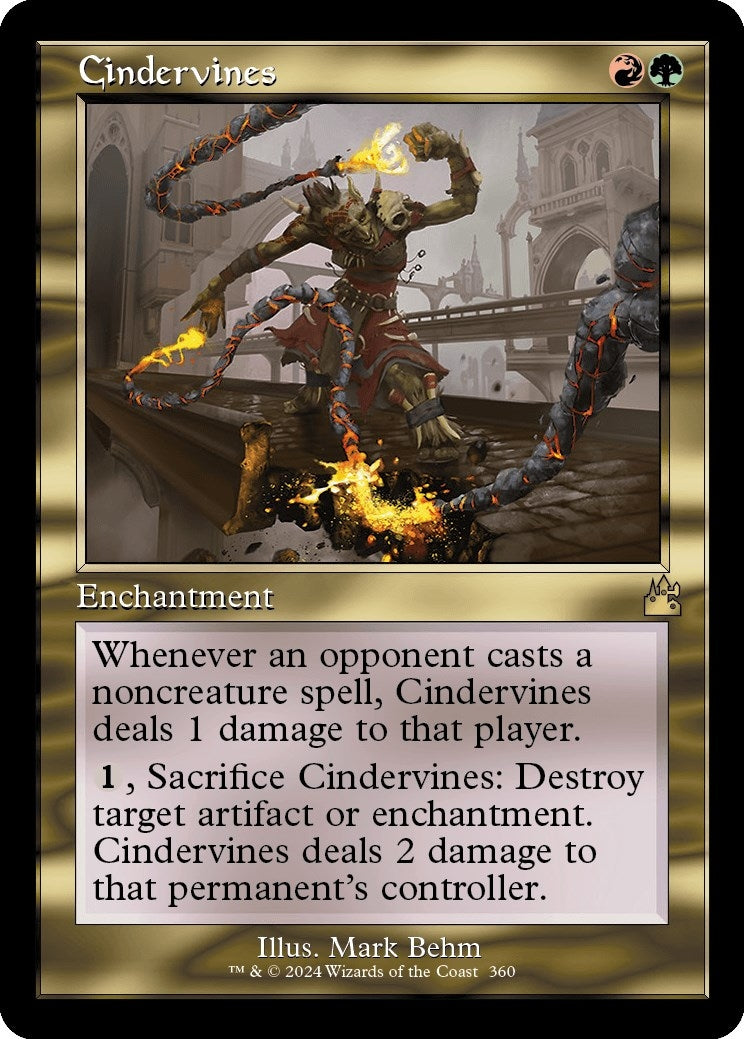 Cindervines (Retro Frame) (360) [RVR] - MTG Single