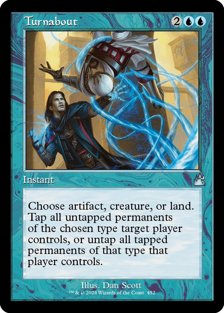 Turnabout (Retro Frame) (452) [RVR] - MTG Single