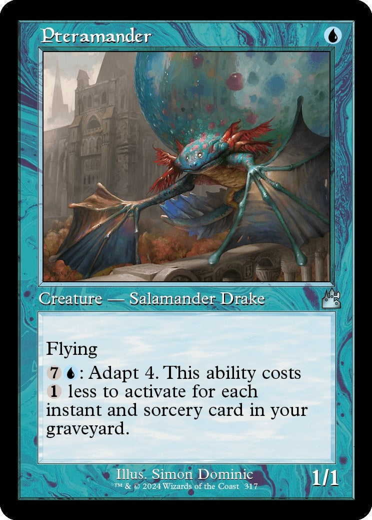Pteramander (Retro Frame) (317) [RVR] - MTG Single