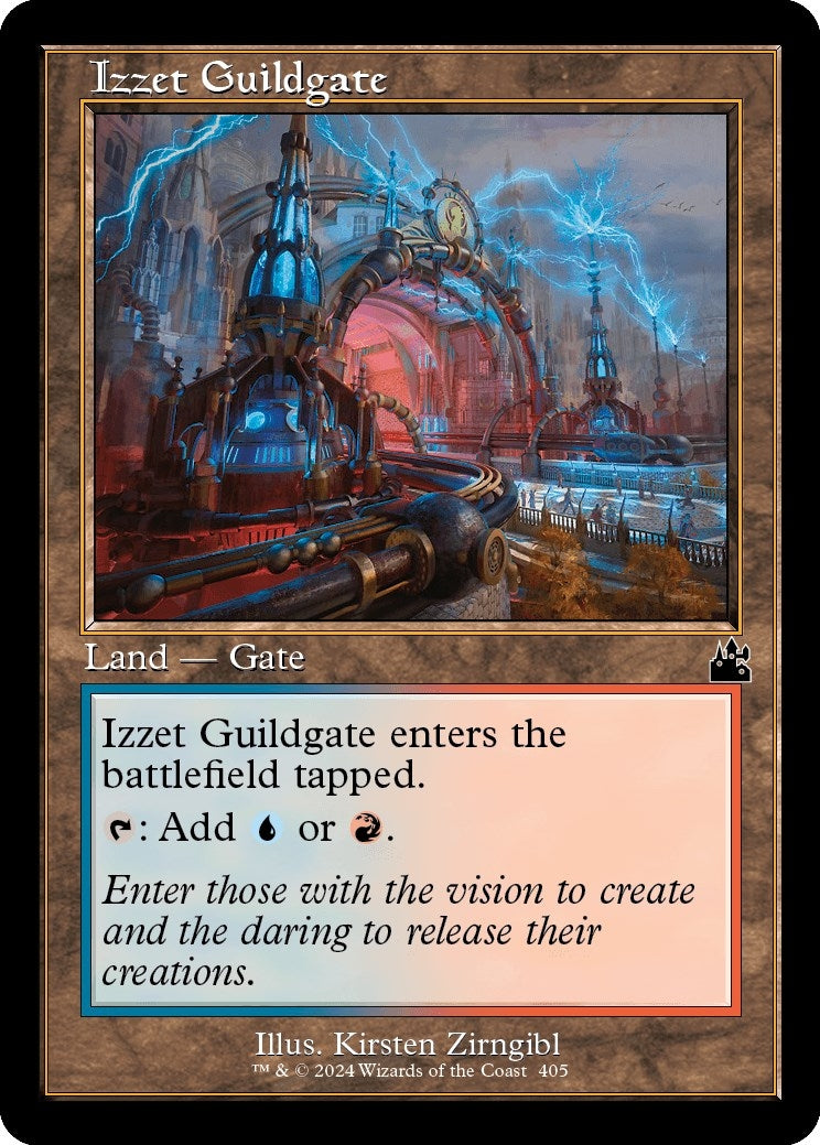 Izzet Guildgate (Retro Frame) (405) [RVR] - MTG Single