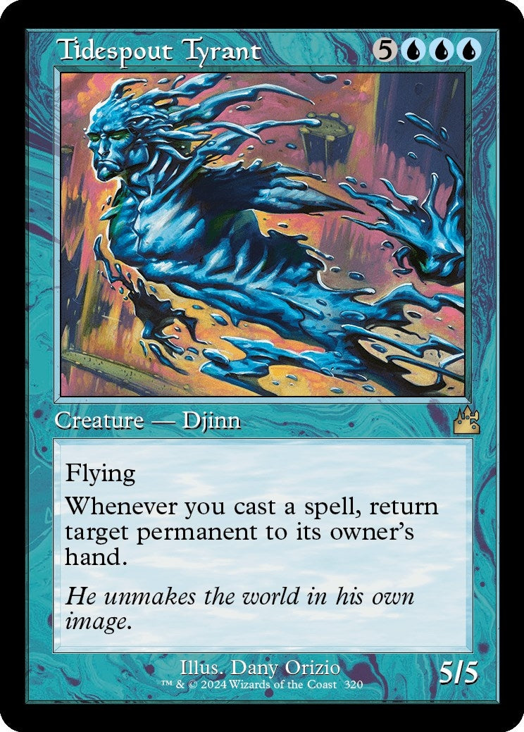 Tidespout Tyrant (Retro Frame) (320) [RVR] - MTG Single