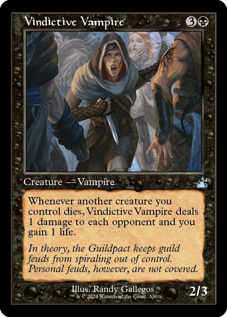 Vindictive Vampire (Retro Frame) (330) [RVR] - MTG Single