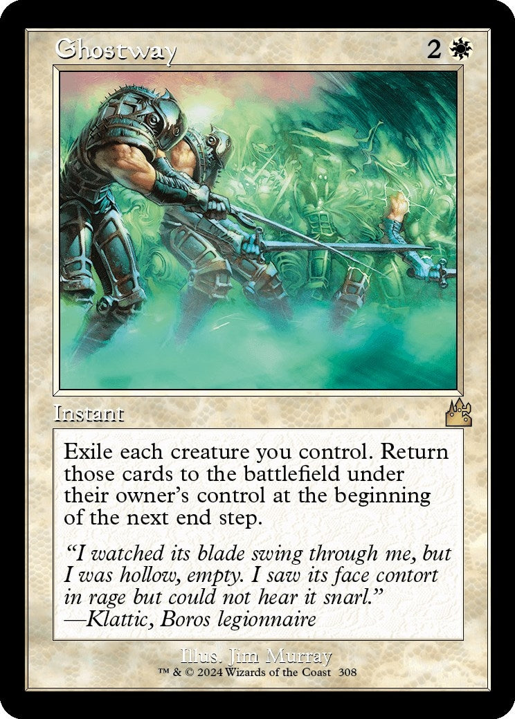 Ghostway (Retro Frame) (308) [RVR] - MTG Single