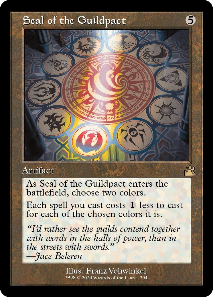 Seal of the Guildpact (Retro Frame) (394) [RVR] - MTG Single