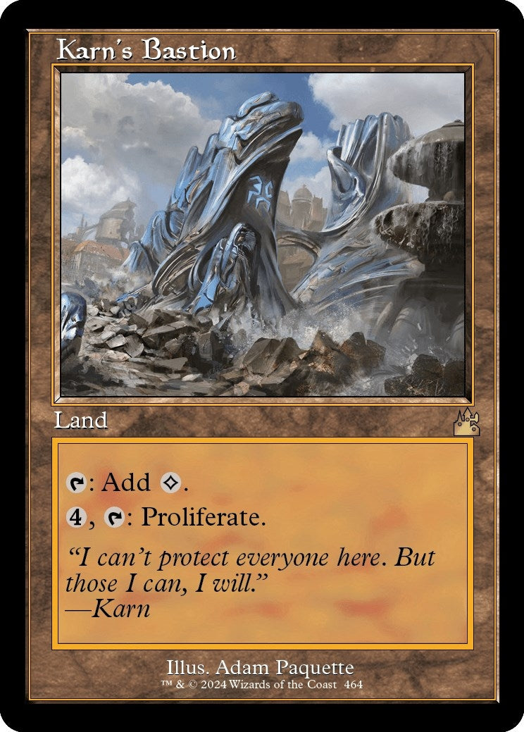 Karn’s Bastion (Retro Frame) (464) [RVR] - MTG Single