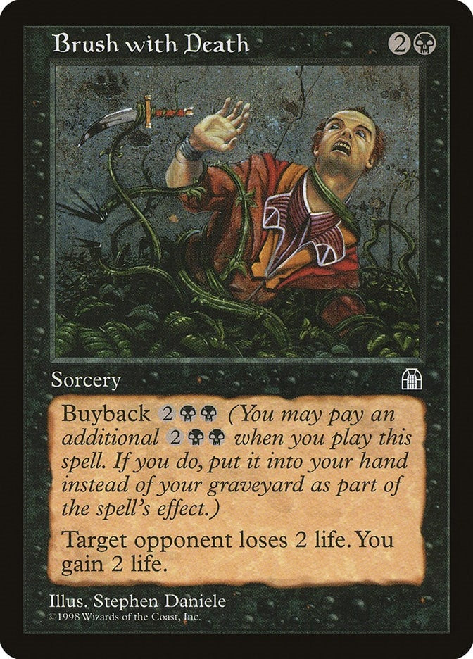 Brush with Death [STH] - MTG Single