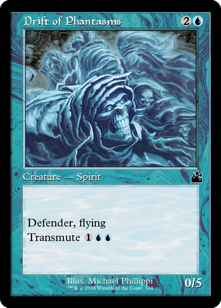 Drift of Phantasms (Retro Frame) (314) [RVR] - MTG Single