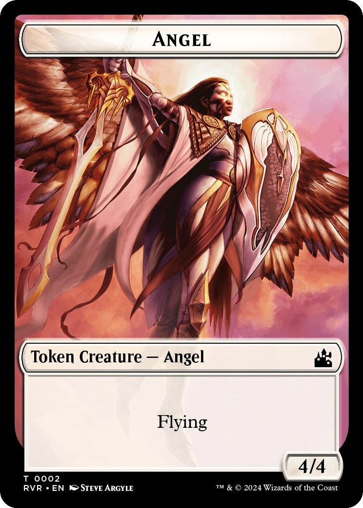 Angel Token (0002) (0) [RVR] - MTG Single