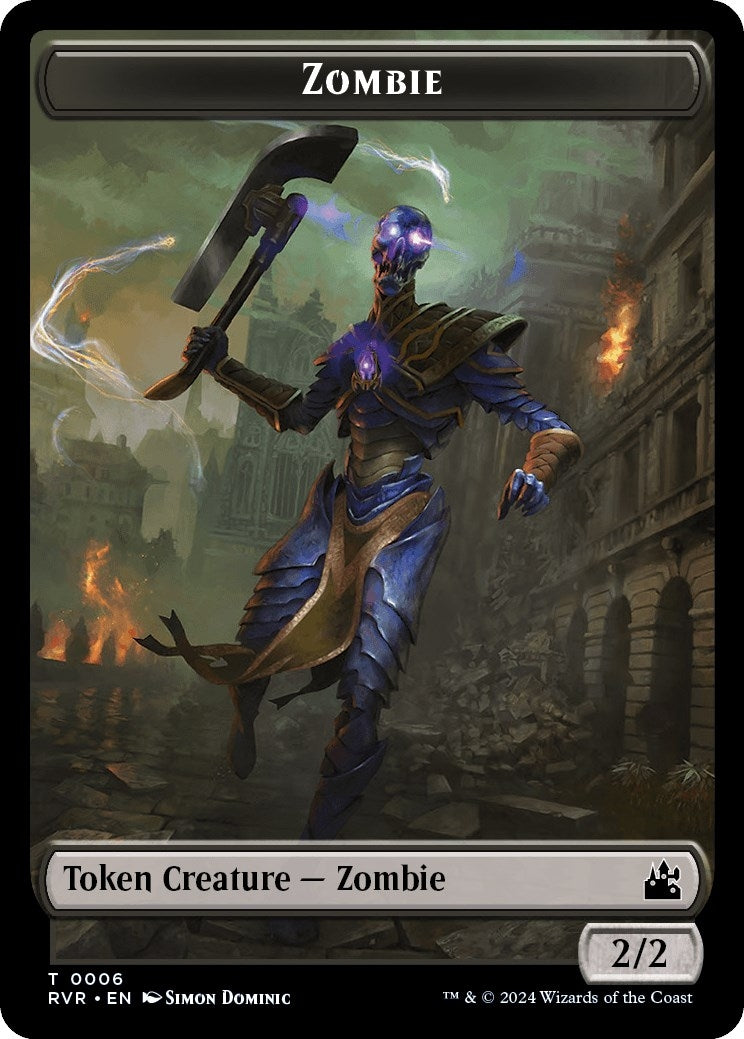 Zombie Token (0) [RVR] - MTG Single