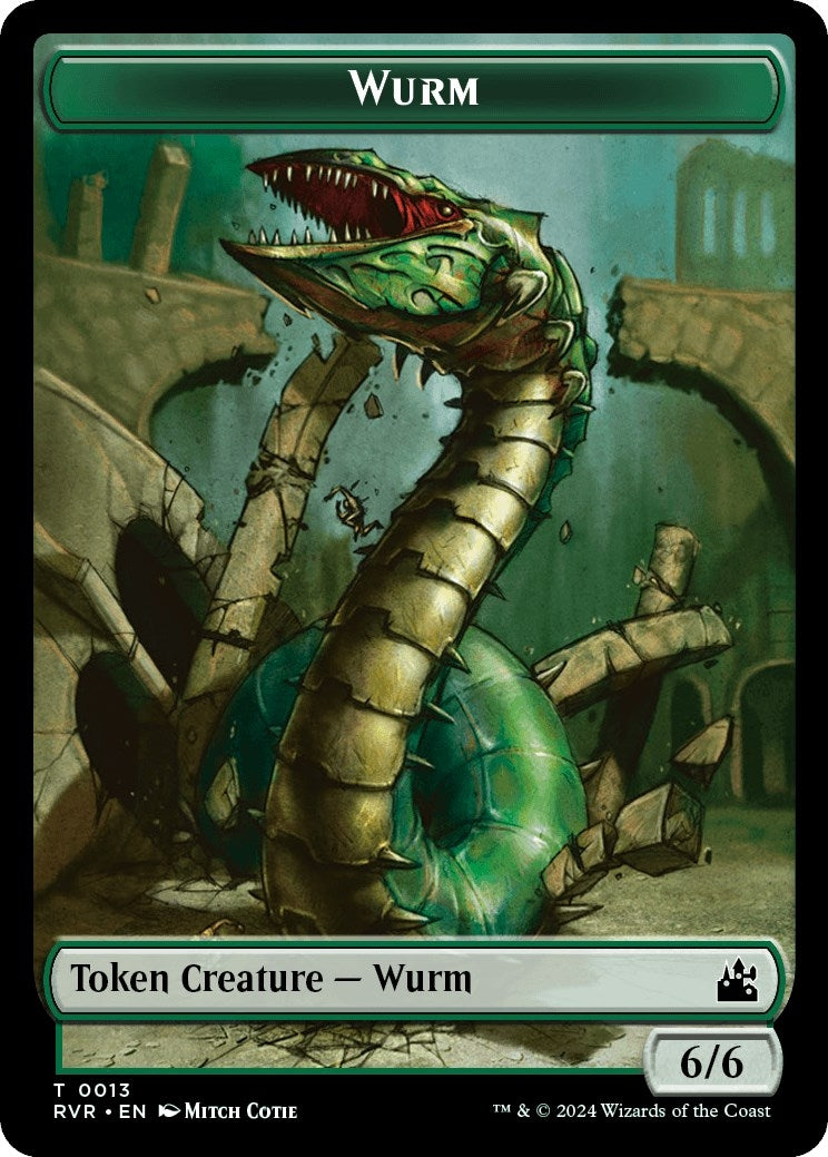Wurm Token (0) [RVR] - MTG Single