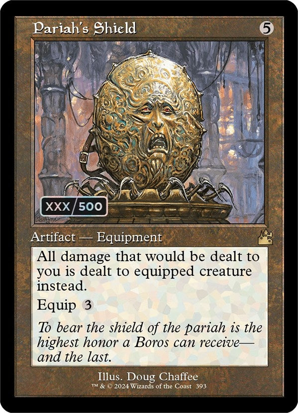 Pariah’s Shield (Retro Frame) (Serial Numbered) (393) [RVR] - MTG Single