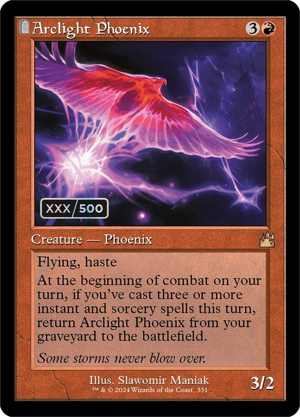 Arclight Phoenix (Retro Frame) (Serial Numbered) (331) [RVR] - MTG Single