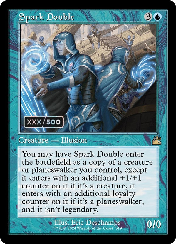 Spark Double (Retro Frame) (Serial Numbered) (319) [RVR] - MTG Single