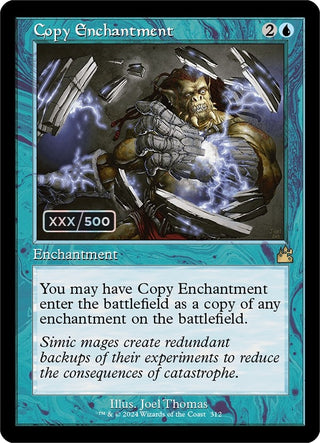 Copy Enchantment (Retro Frame) (Serial Numbered) (312) [RVR] - MTG Single