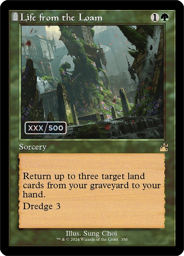 Life from the Loam (Retro Frame) (Serial Numbered) (350) [RVR] - MTG Single