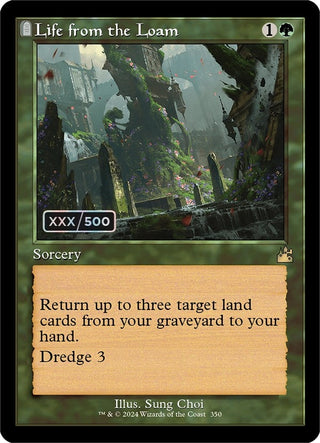 Life from the Loam (Retro Frame) (Serial Numbered) (350) [RVR] - MTG Single