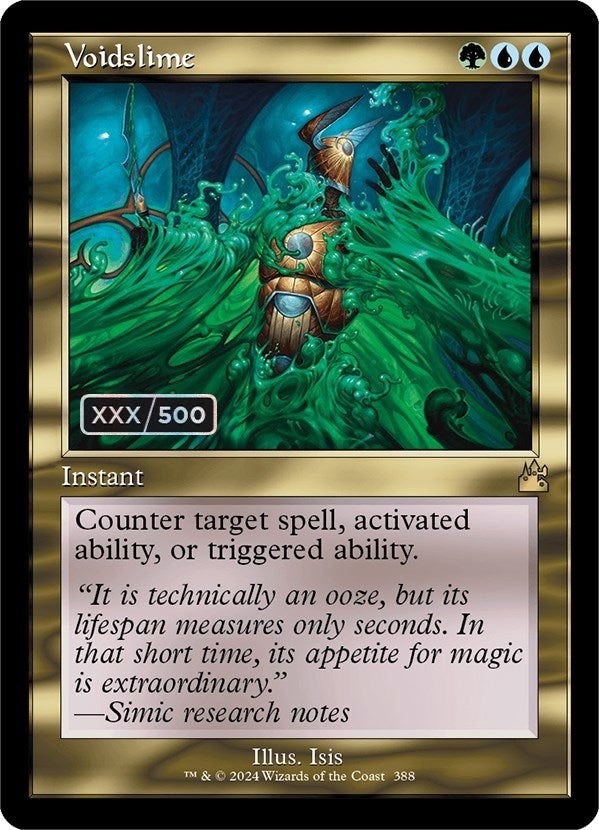 Voidslime (Retro Frame) (Serial Numbered) (388) [RVR] - MTG Single