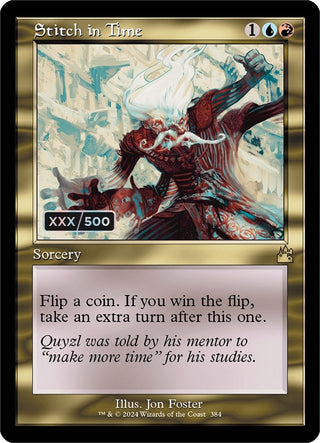 Stitch in Time (Retro Frame) (Serial Numbered) (384) [RVR] - MTG Single