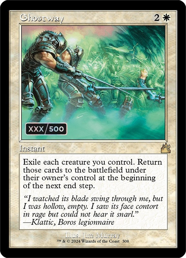 Ghostway (Retro Frame) (Serial Numbered) (308) [RVR] - MTG Single