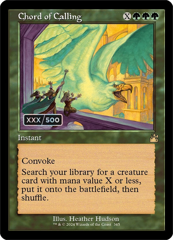 Chord of Calling (Retro Frame) (Serial Numbered) (345) [RVR] - MTG Single