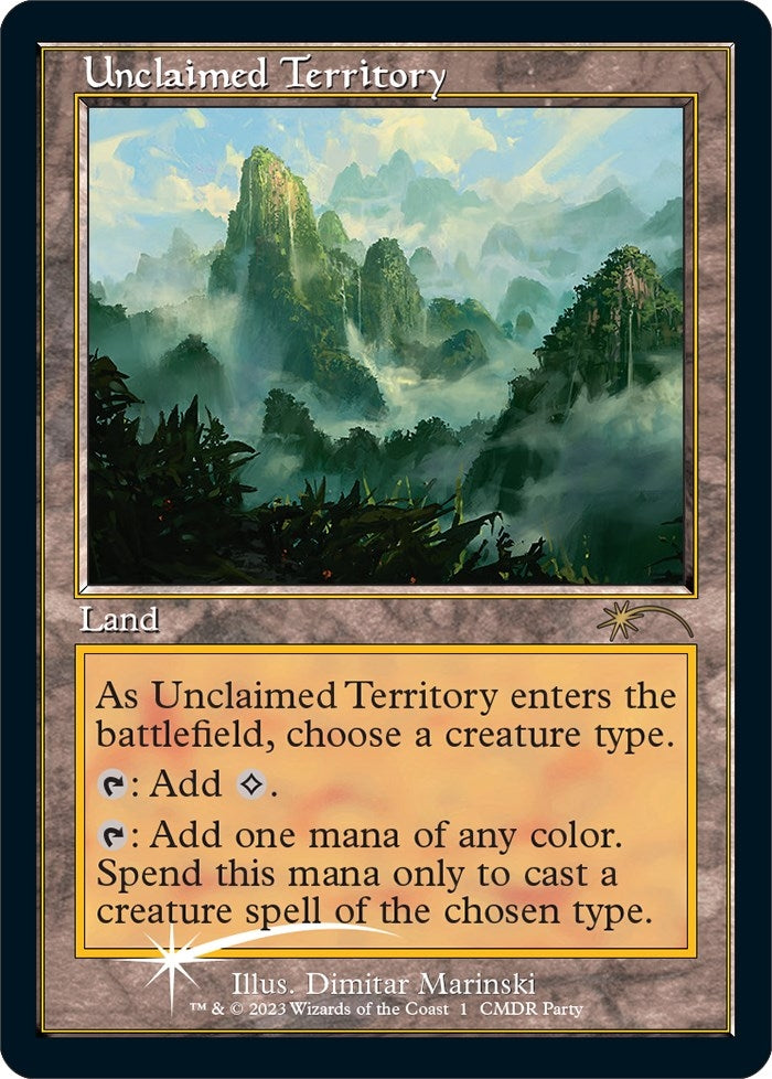 Unclaimed Territory (Retro Frame) (1) [WPN] - MTG Single