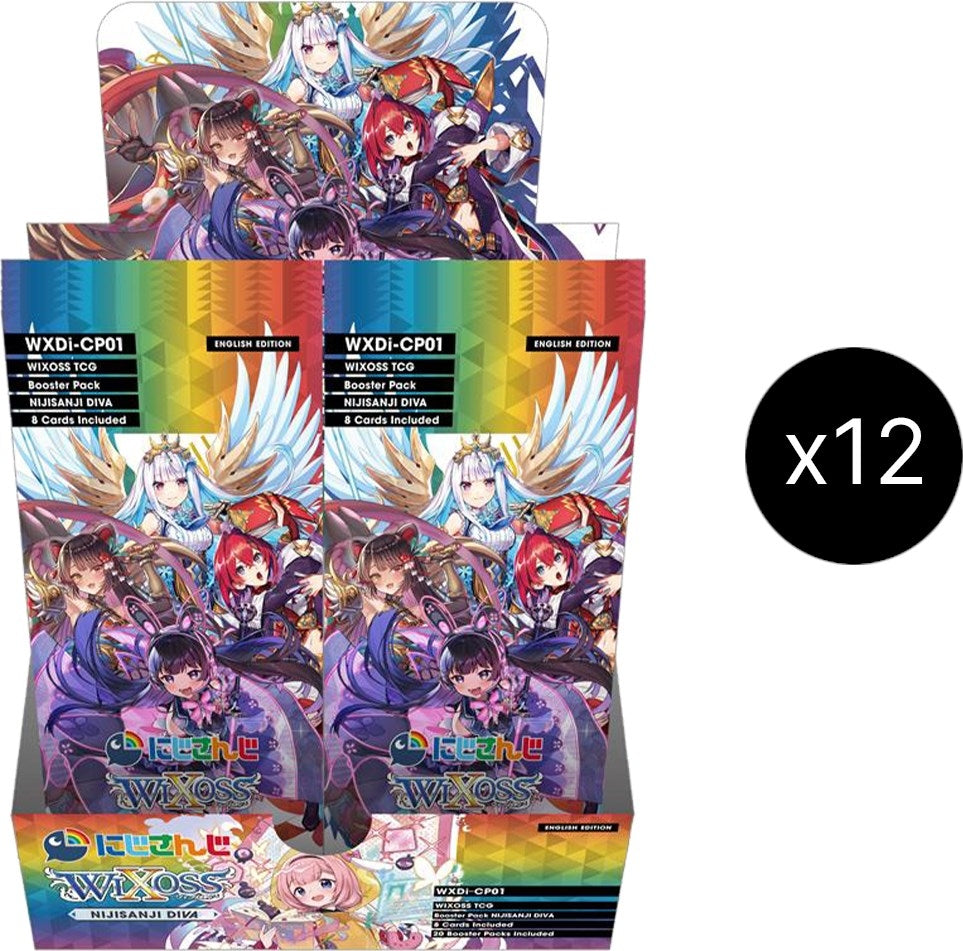 Nijisanji Diva Booster Box Case [WXDi-CP01] - WIXOSS Sealed