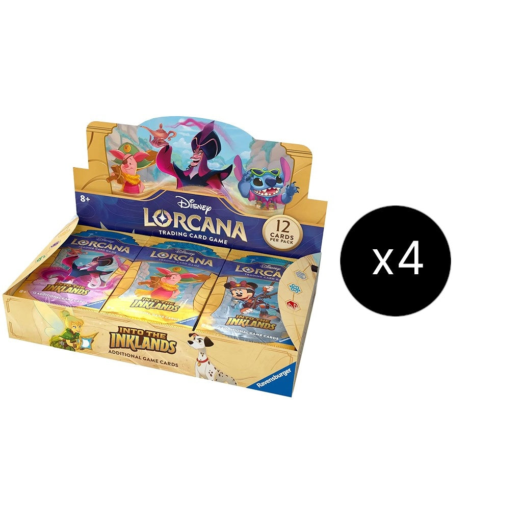 Disney Lorcana: Into the Inklands Booster Box Case (3) - Disney Lorcana Sealed