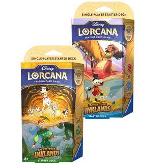 Disney Lorcana: Into the Inklands Starter Deck [Set of 2] (3) - Disney Lorcana Sealed